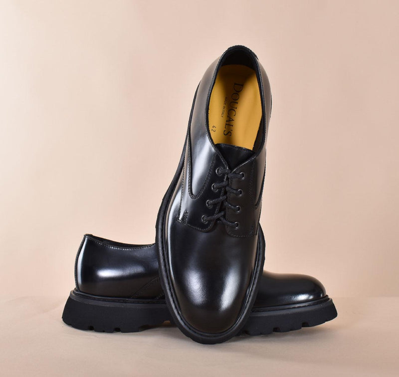 Scarpe Doucal's derby horse nero DU2514GOTNUF007NN00 DOUCAL'S