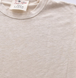 T-shirt Mc2 Saint Barth beige lino 0003210H MC2 SAINT BARTH