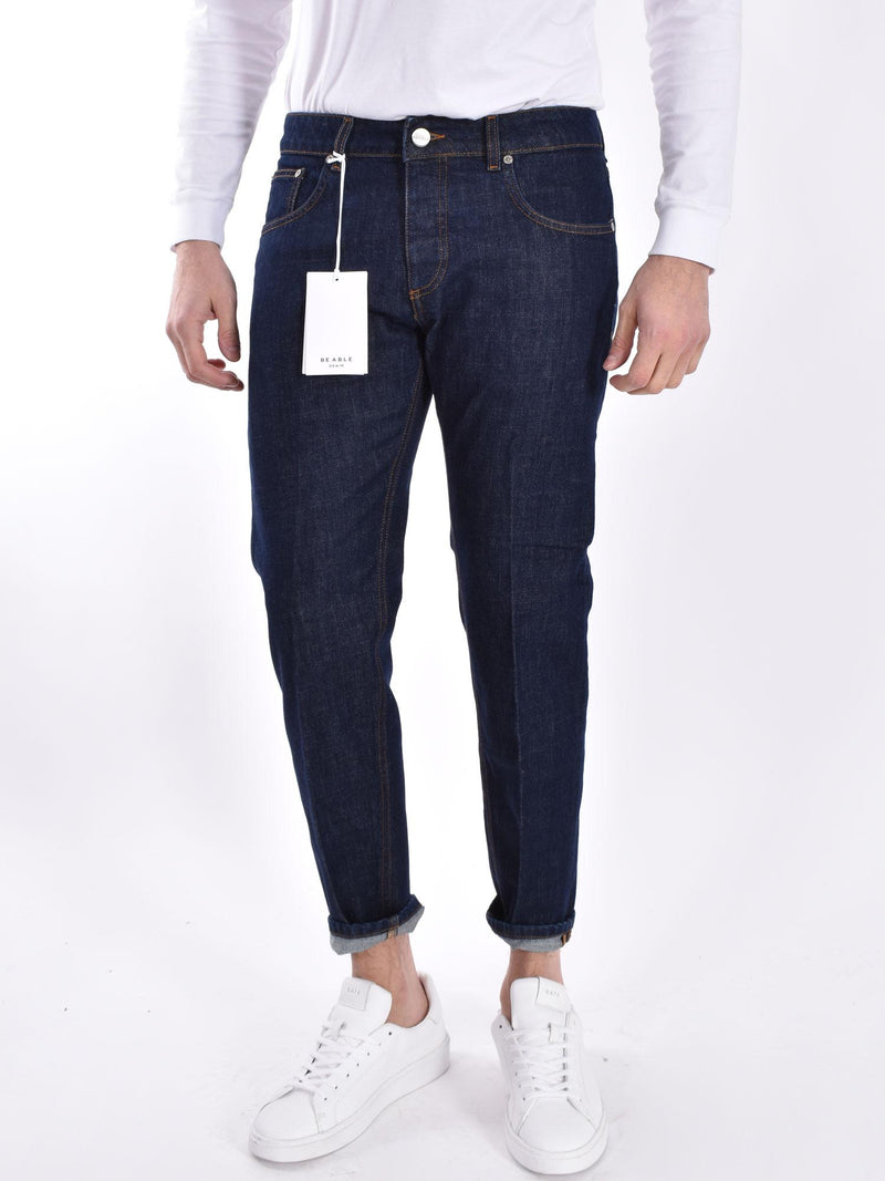 Jeans Be Able Davis Shorter blu scuro 
