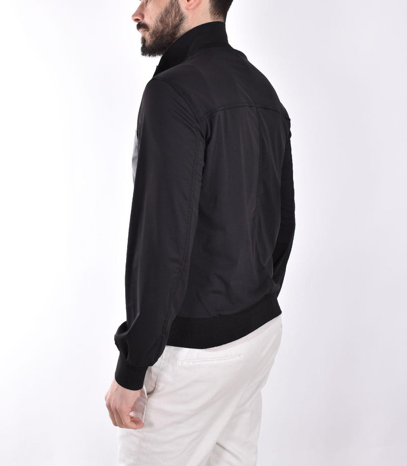 Giubbino The Jack Leather Titano nero 