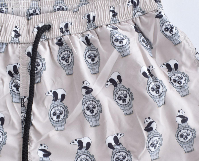 Costume bagno Mc2 Saint Barth beige panda watch orologi 0511811 MC2 SAINT BARTH