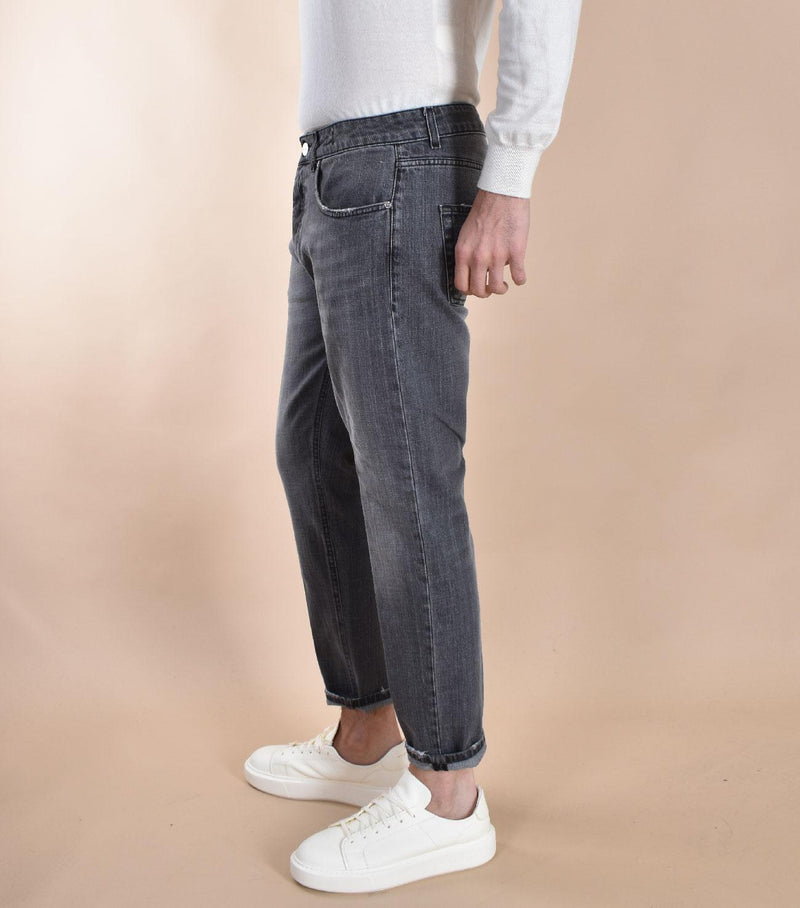 Jeans Be Able Davis shorter grigio nero TP-W25101 BE ABLE