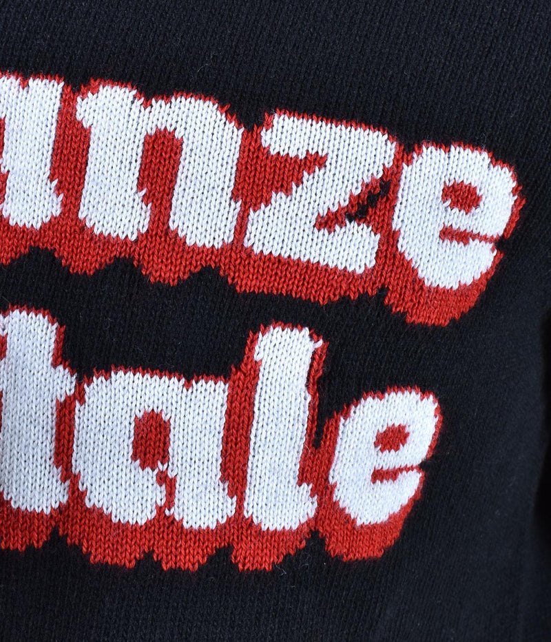 Maglia Mc2 Saint Barth Vacanze di Natale nera 