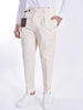 Pantalone Berwich cotone stretch ecru