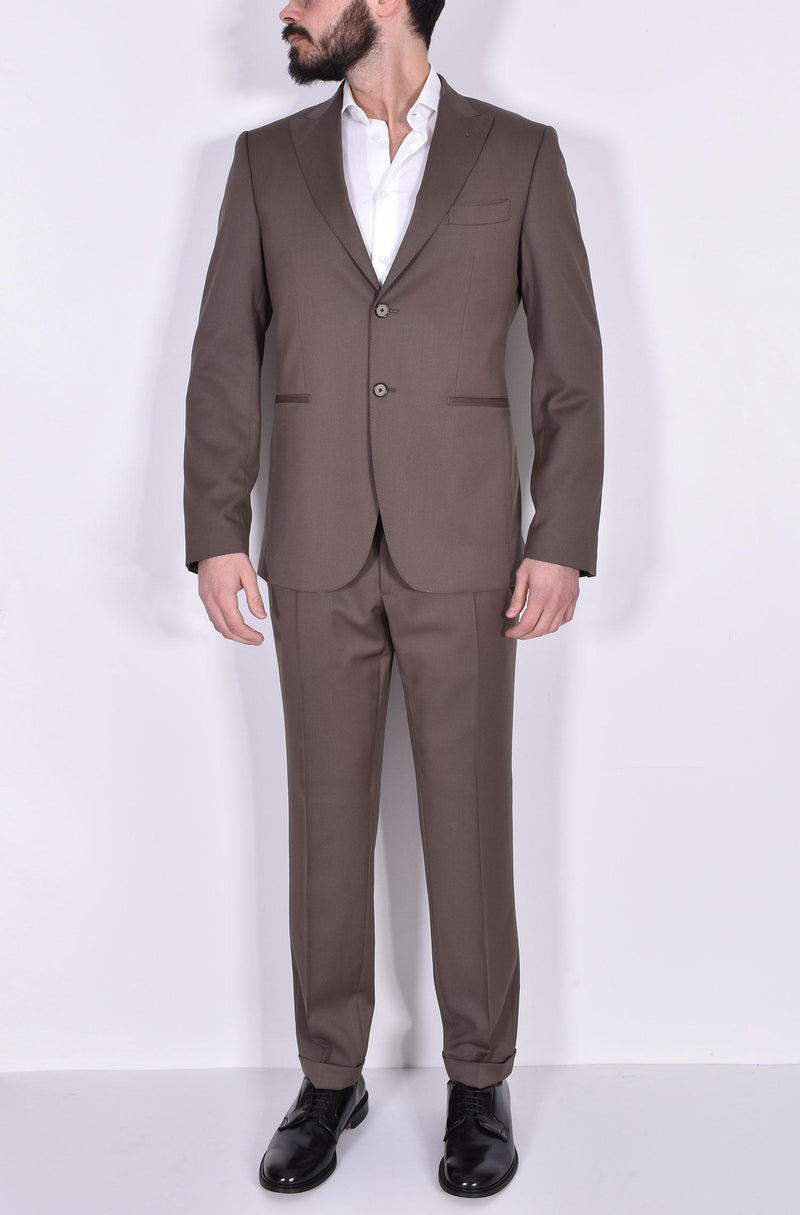 Abito Santaniello Vitale Barberis cacao 110's 4508V50656 SANTANIELLO