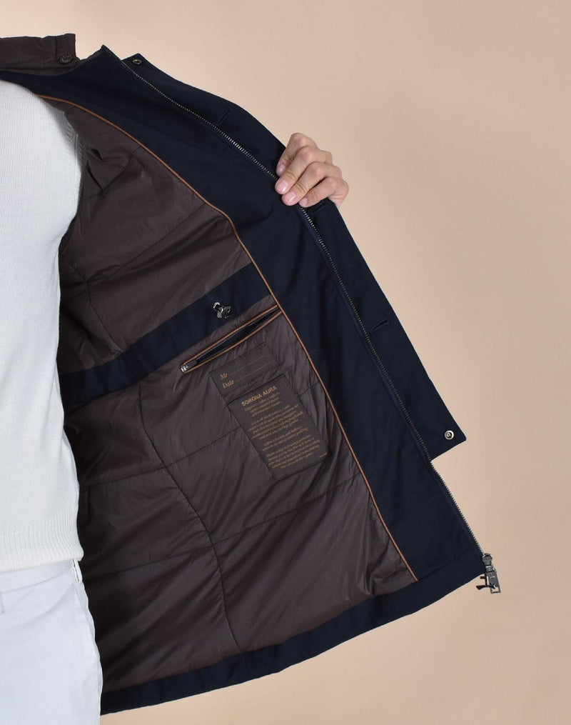 Giubbotto Onthebund parka blu zermatt 23418 ONTHEBUND