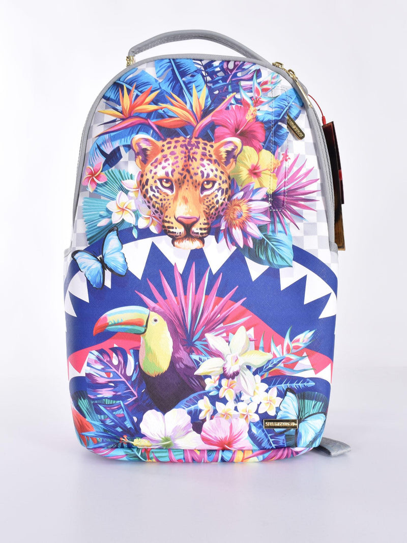 Zaino Sprayground flowering jungle shark 