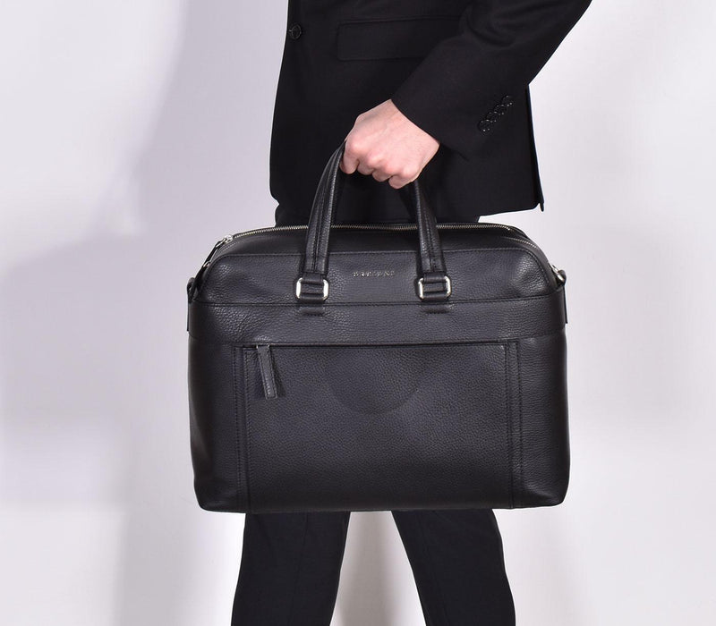 Borsa Orciani ventiquattrore nero micron lavoro 