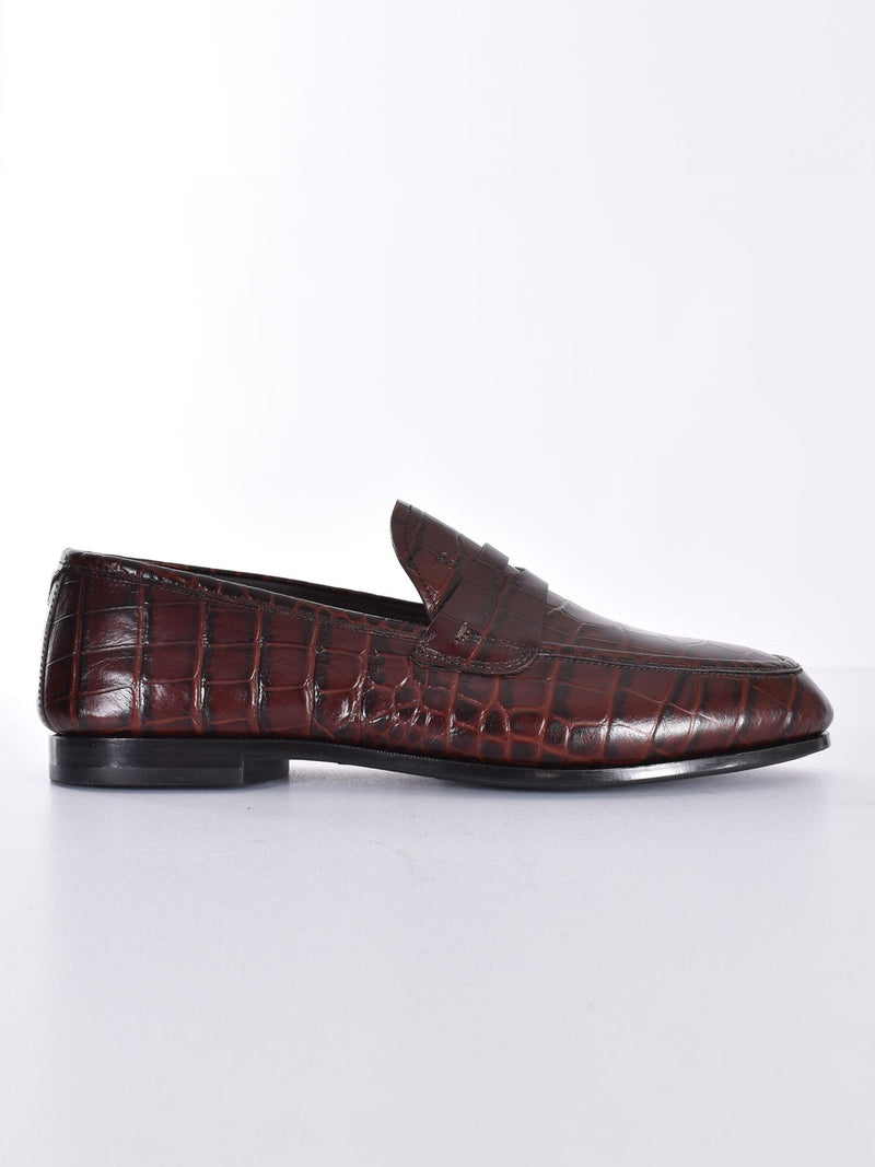 Scarpe Fabi mocassino  testa di moro 