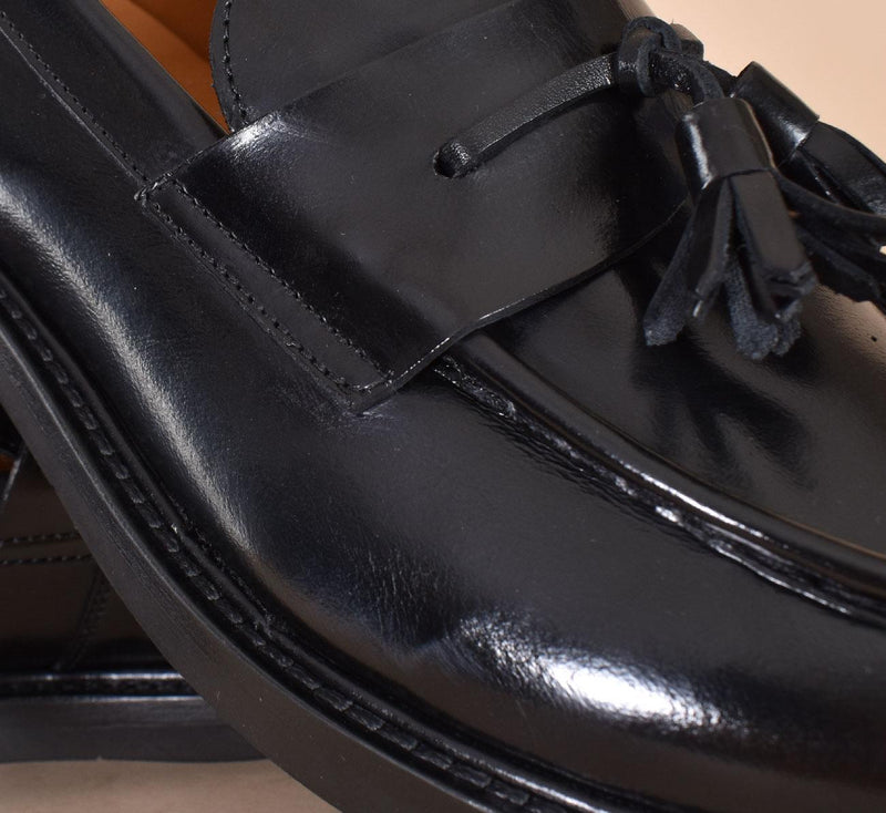 Mocassini Alexander Hotto nappine nere 6804501 ALEXANDER HOTTO