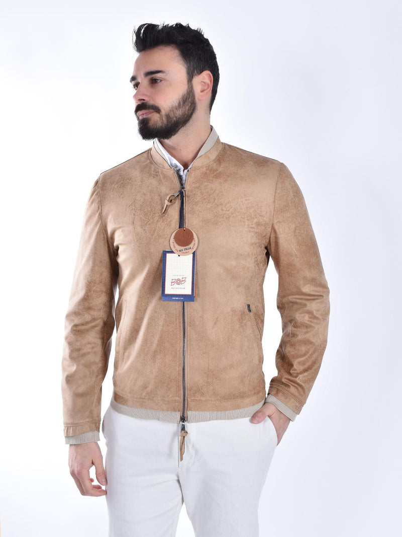 Giubbotto BoB suede Browna nocciola 
