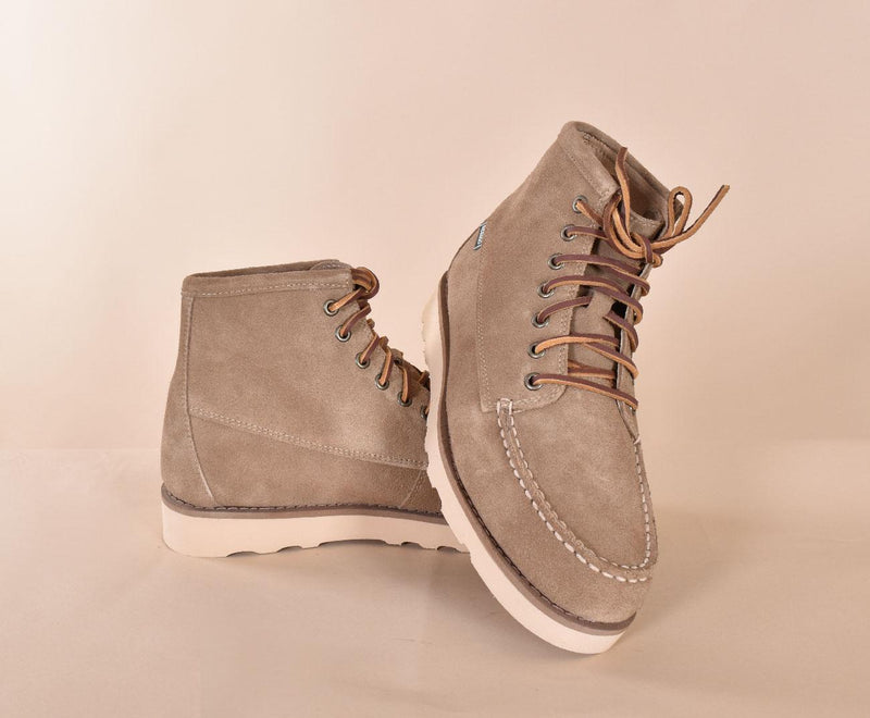 Scarpe Sebago stivaletti Tala mid suede beige 76111906 SEBAGO