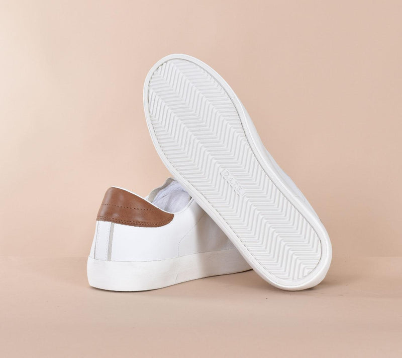 Sneakers DATE hill low bianco cuoio ML431-HL-CA-WIM8A D.A.T.E.