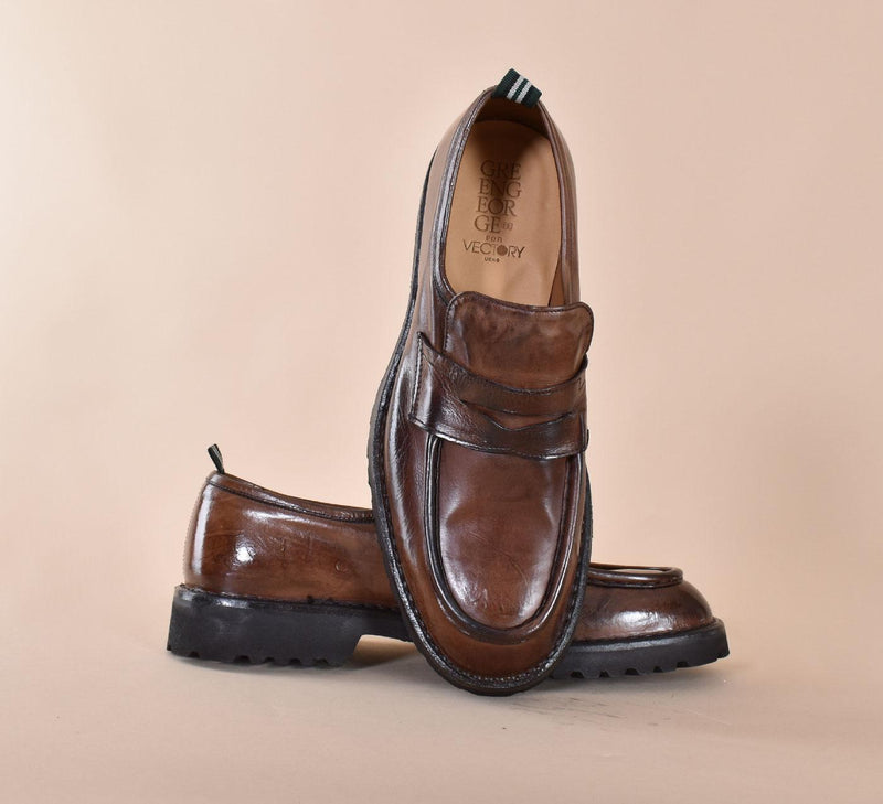 Scarpe Green George mocassino maremma marrone 1053498 GREEN GEORGE