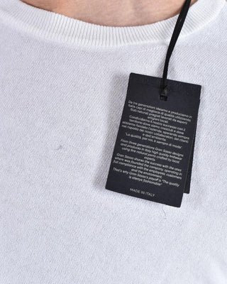 Maglia Gran Sasso lana cashmere bianco sottile 57167 34790100 GRAN SASSO