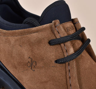 Scarpe Fabi doppio tessuto suede tabacco Velour FU1232B03LON84N55A FABI