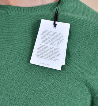 Maglia Gran Sasso cashmere lana verde 55159 19699450 GRAN SASSO