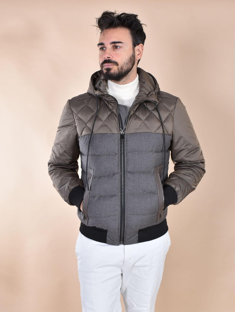 Giubbotto Piumino Yes London bronzo doppio tessuto XG526401 YES LONDON