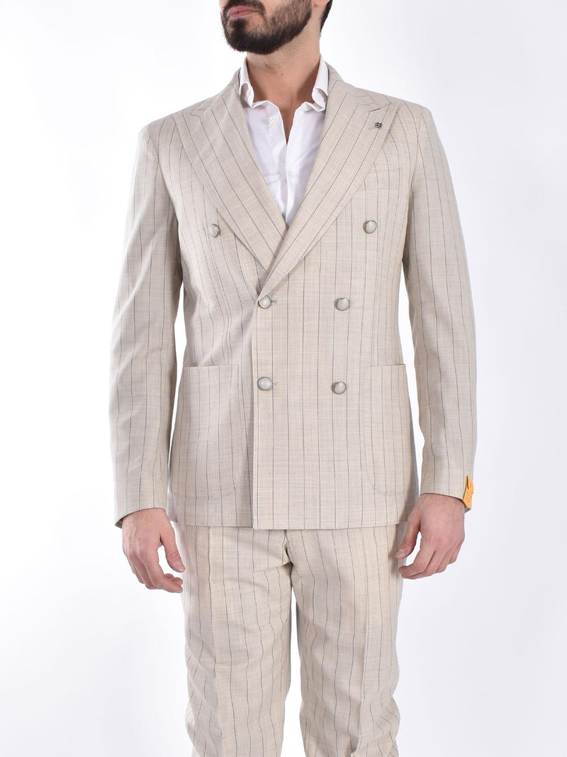 Abito Tagliatore doppiopetto gessato 