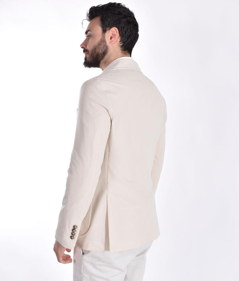 Giacca Circolo 1901 jersey stretch panna 