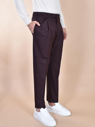 Pantalone Be Able Andy bordeaux cinturino GBC AND02 BE ABLE