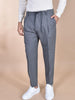 Pantalone Be Able new Riccardo grigio chiaro pinces