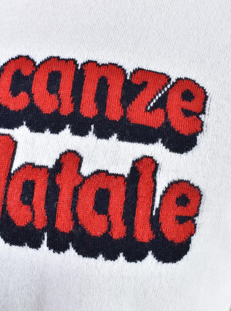 Maglia dolcevita Mc2 Saint Barth Vacanze di Natale logo bianca DL0222610 MC2 SAINT BARTH