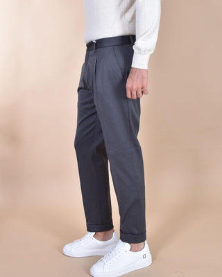 Pantalone Be Able ricky regular piombo twill GSO GSO RICK05 BE ABLE