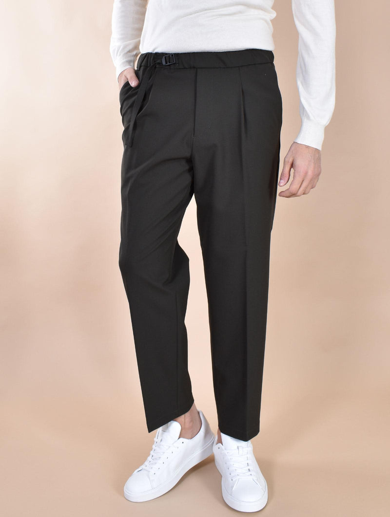 Pantalone Be Able Taka verde elastico cinturino TAK BTN01 BE ABLE