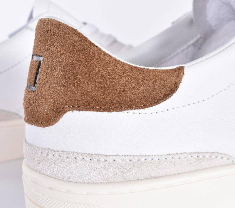 Sneakers DATE Sonica Calf bianco cuoio 