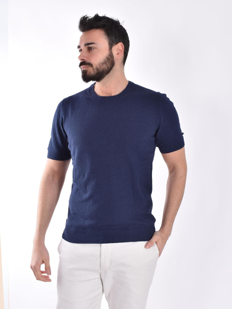 Maglia Gran Sasso Eco Blend blu 