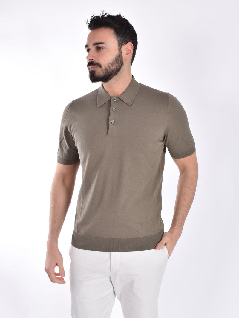 Polo Gran Sasso Fresh Cotton terra 