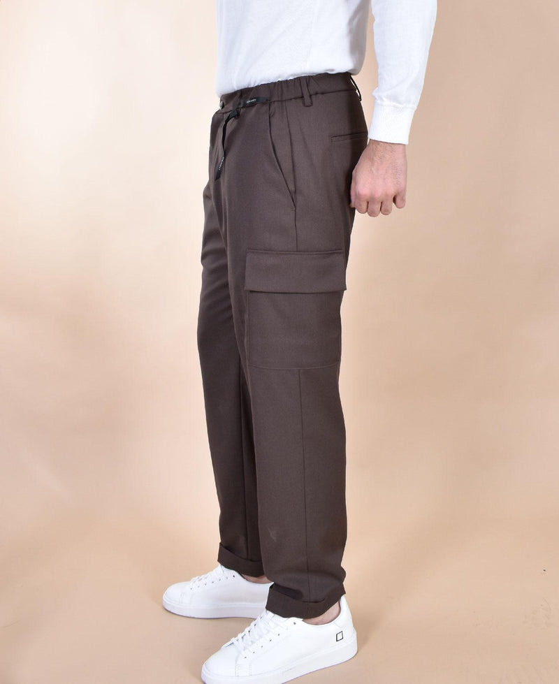 Pantalone Michael Coal marrone cargo coulisse THM3616033 MICHAEL COAL