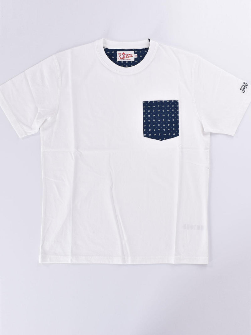 T-shirt Mc2 Saint Barth paisley dot 
