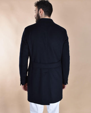 Cappotto Breras doppiopetto blu Lione LIONEC721166 BRERAS Milano