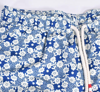 Costume Mc2 Saint Barth indian floreal bianco blu 0463961 MC2 SAINT BARTH