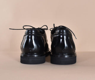 Scarpe Claudio Marini pelle nera vintage 835701 CLAUDIO MARINI