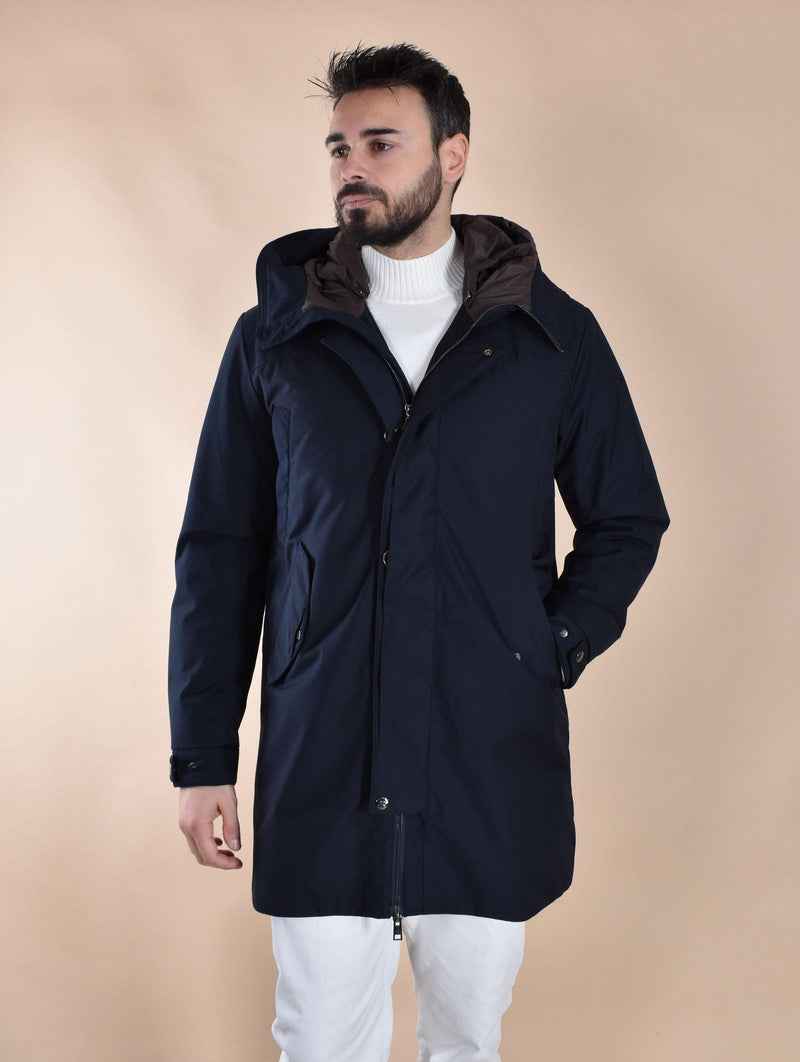 Giubbotto Onthebund parka blu zermatt 23418 ONTHEBUND