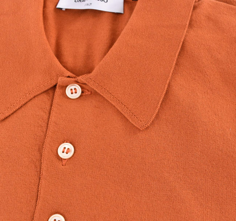 Polo Gran Sasso Fresh Cotton arancio 