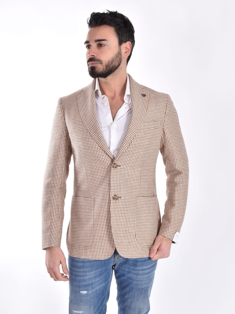 Giacca Breras Venezia pied de poule 