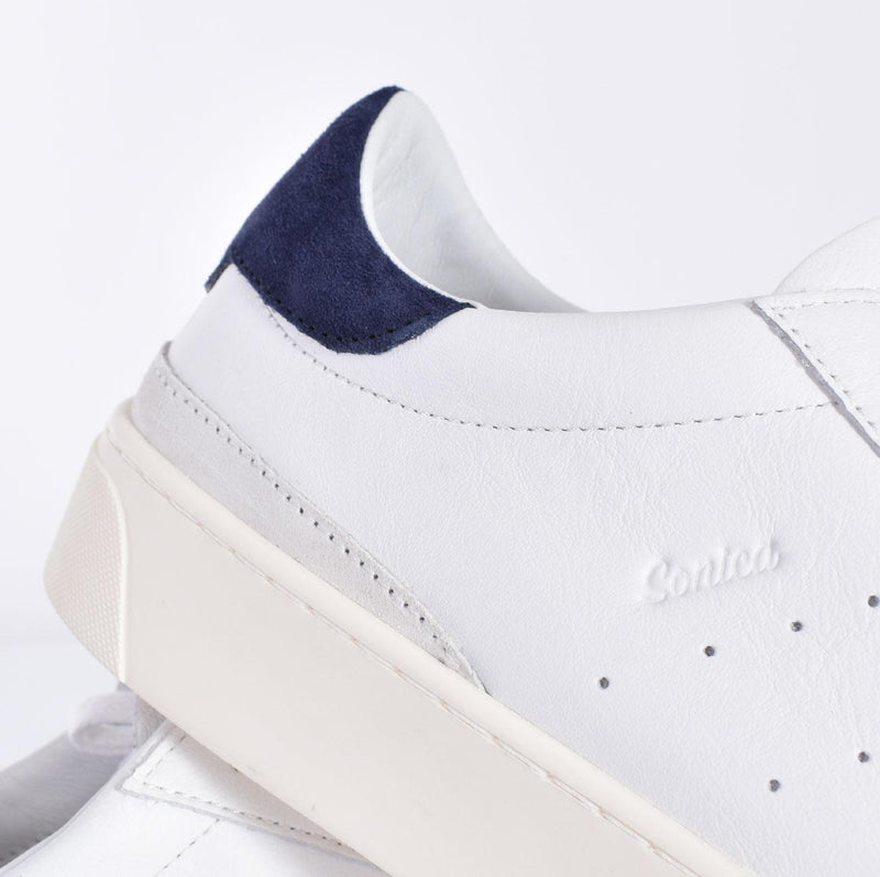 Sneakers DATE Sonica Calf bianco blu 