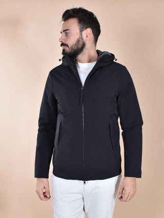 Giubbotto People of Shibuya shikoku nero PM781999 People of Shibuya