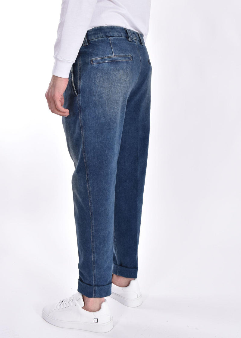 Jeans Berwich tasche america chiaia GD 