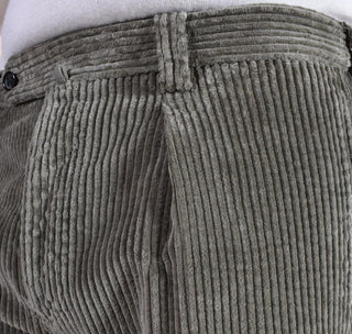 Pantalone Berwich velluto coste larghe verde avion chiaia-gd DV0001972 BERWICH