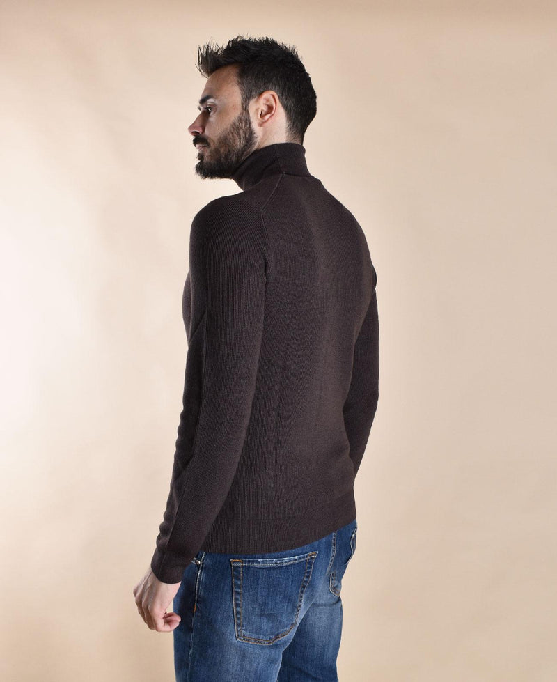 Dolcevita Tagliatore marrone Drew DREW308 TAGLIATORE