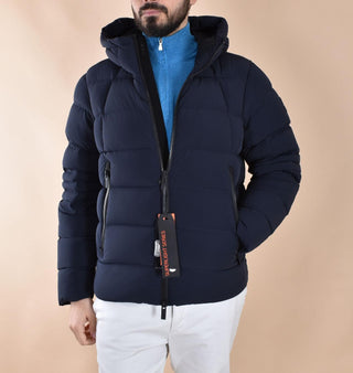 Giubbotto Piumino Heskimo puffer bistretch blu 44001801 HèSKIMO