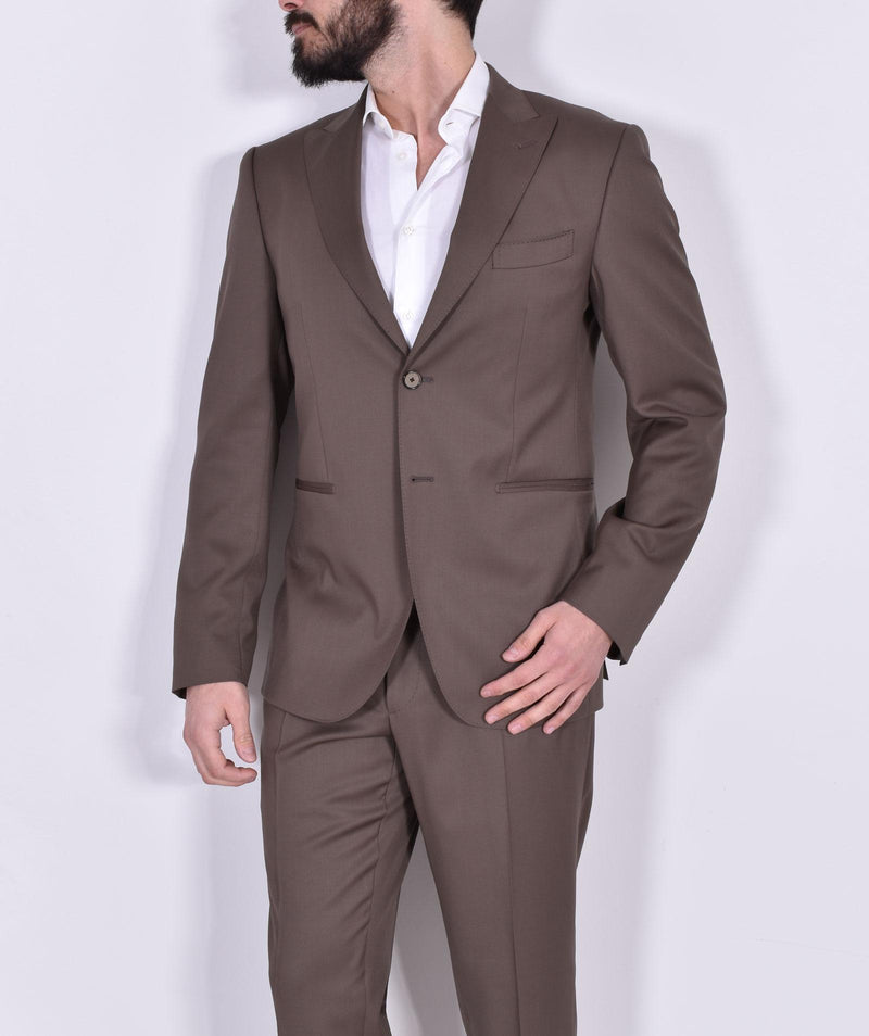 Abito Santaniello Vitale Barberis cacao 110's 4508V50656 SANTANIELLO