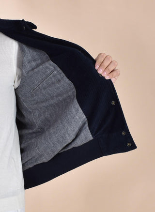 Giubbotto Circolo 1901 blu Varsity Corduroy CN4967007 CIRCOLO 1901