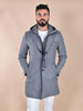 Cappotto BoB grigio cenere Andy giubbino interno