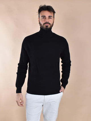 Maglia People Shybuya dolcevita Chiba nera CHIBA999 People of Shibuya